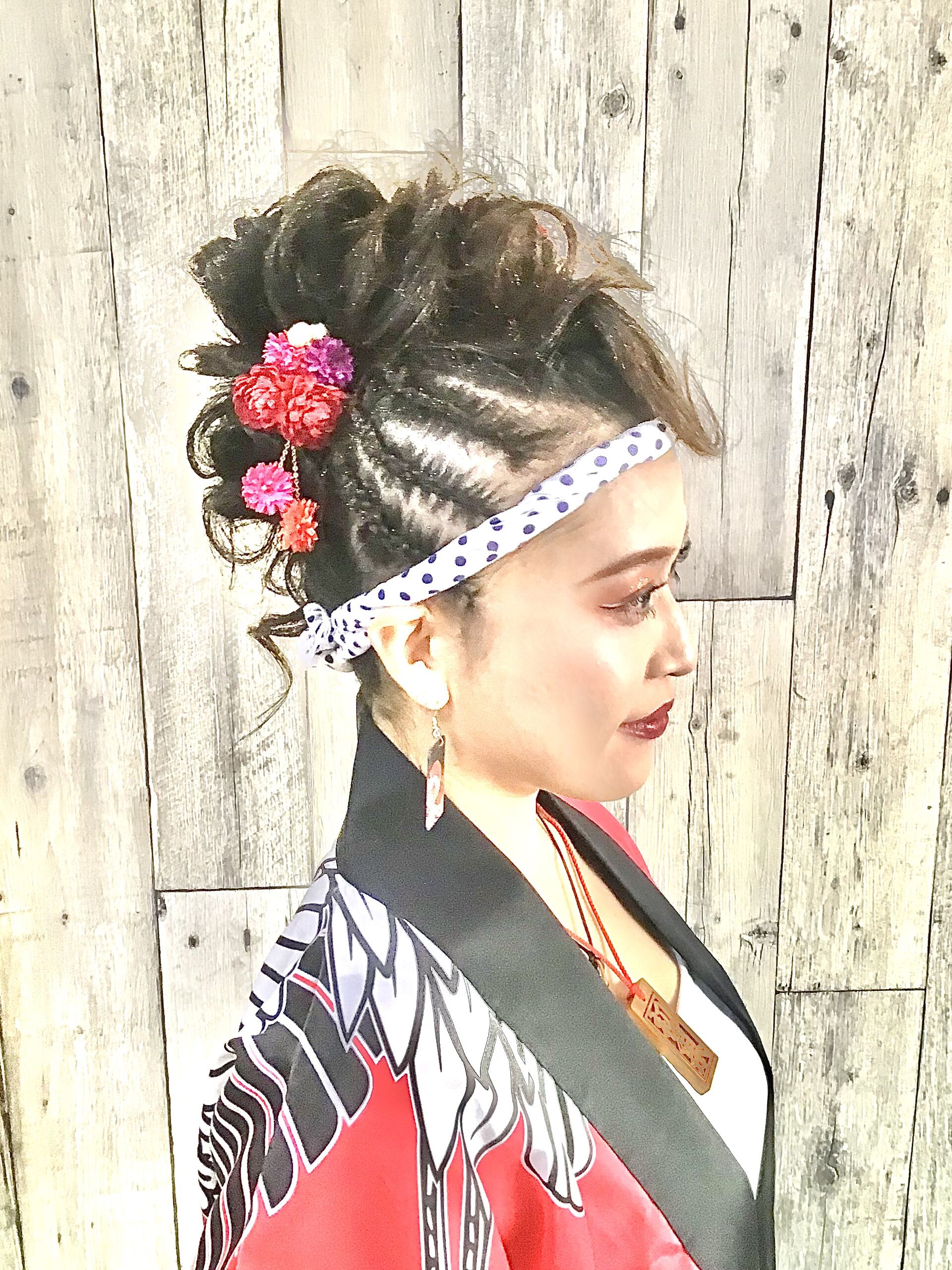 👘✨7~8月花火大会うらじゃのヘアセット浴衣の着付け予約受付中